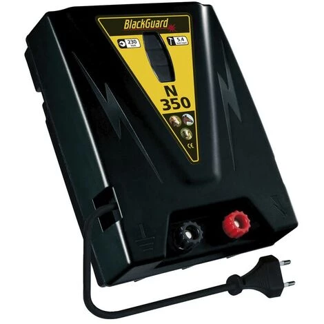 Électrificateur De Clôture 230V 3,5J - N350 BlackGuard 1 Électrificateur De Clôture 230V 3,5J - N350 BlackGuard