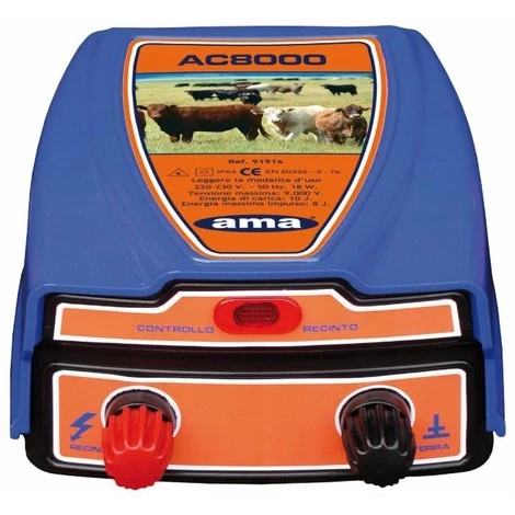 LEM SELECT Électrificateur AMA Pour Clôtures électrique 10 J 230 V- Maxi : 40 Km 1 LEM SELECT Électrificateur AMA Pour Clôtures électrique 10 J 230 V- Maxi : 40 Km