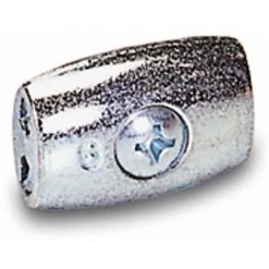 LEM SELECT Connecteur Zingué Pour Cordes Et Fils 2,5 Mm (Lot De 5 )