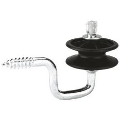 Isolateur De Rouleau D'angle Avec Support De 7 Mm 25 Pièces AKO