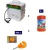 GEMIELETTRONICA Kit Complet Pour Clôture Électrique : 1 X Electrificateur 220V + 1 X Fil 500 MT 4 Mm² + 100 Pcs Isolateur Pour Piquets En Bois - Clôture Électrifiée Pour Animaux Chevaux Chiens Vaches Poules