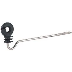 NSC Isolateur Espacé Pour Fil Et Corde Avec Paquet De 10 Vis En Bois De 10 Pièces