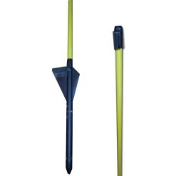PULSARA Piquets En Fibre De Verre Jaune De 1,10 M De Haut Pour Clôtures électrifiées Paquet De 10 Pièces