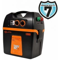 GALLAGHER Chargeur De Batterie B200 12V Professionnel Pour Clôtures Jusqu'à 5km Pour Chevaux, Animaux De La Ferme Et Animaux Sauvages