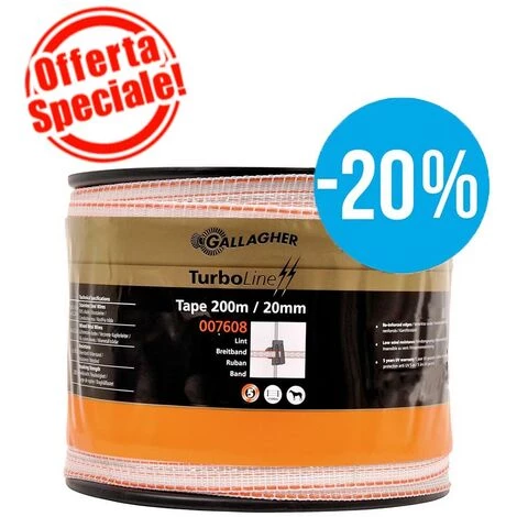 GALLAGHER Sangle Sol 2 Cm 200 Mètres: Ruban De Turbulence Professionnel De 2 Cm En Bobine De 200 Mètres Avec 2 Conducteurs En Acier Inoxydable De 0.16mm Et Un De 0.20mm Più 2 Conducteurs Métalliques Mixtes De 0.25 Mm 1 GALLAGHER Sangle Sol 2 Cm 200 Mètres: Ruban De Turbulence Professionnel De 2 Cm En Bobine De 200 Mètres Avec 2 Conducteurs En Acier Inoxydable De 0.16mm Et Un De 0.20mm Più 2 Conducteurs Métalliques Mixtes De 0.25 Mm