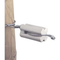 6 Pièces Isolateur De Tête En Porcelaine: Isolateur De Tête En Porcelaine Pour Fil Et Corde Gallagher Professionnel