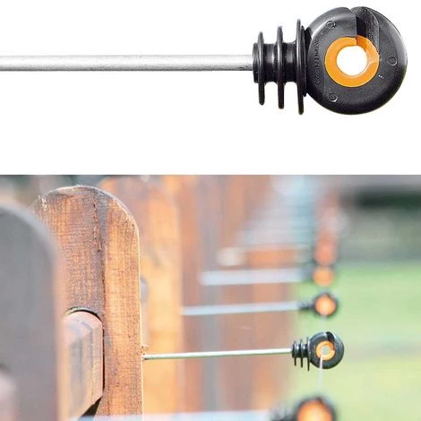 10 Pièces Isolateur D'espacement: Isolateur D'espacement Gallagher Avec Vis à Bois Professionnelle Pour Corde Et Fil De Fer 2 10 Pièces Isolateur D'espacement: Isolateur D'espacement Gallagher Avec Vis à Bois Professionnelle Pour Corde Et Fil De Fer – Image 2