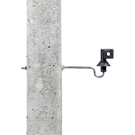 Gallagher Isolateur D'espacement Professionnel Avec Boulon Pour Corde Et Fil Pour Poteaux En Bois Ou En Béton Paquet De 10 Pièces 1 Gallagher Isolateur D'espacement Professionnel Avec Boulon Pour Corde Et Fil Pour Poteaux En Bois Ou En Béton Paquet De 10 Pièces