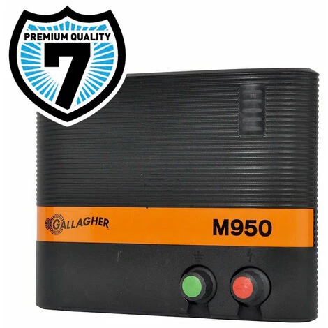 Gallagher M950 Clôture électrique 230V 230V Pour Clôtures Jusqu'à 12 Km Pour Chevaux, Animaux Sauvages Et Animaux De La Ferme 1 Gallagher M950 Clôture électrique 230V 230V Pour Clôtures Jusqu'à 12 Km Pour Chevaux, Animaux Sauvages Et Animaux De La Ferme