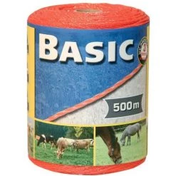 NSC Fil Pour Clôtures électriques 500 Mt Avec 3 Conducteurs En Acier De 0,16mm