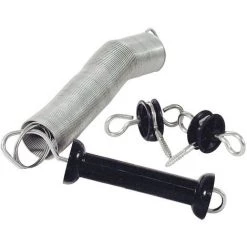 NSC Kit Complet De Portail Comprenant Une Poignée, Un Ressort Et Des Isolateurs