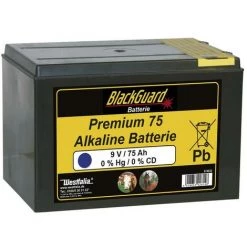Pile Pour Clôture De Pâturage Premium 170, 9 Volt - Alkaline BlackGuard