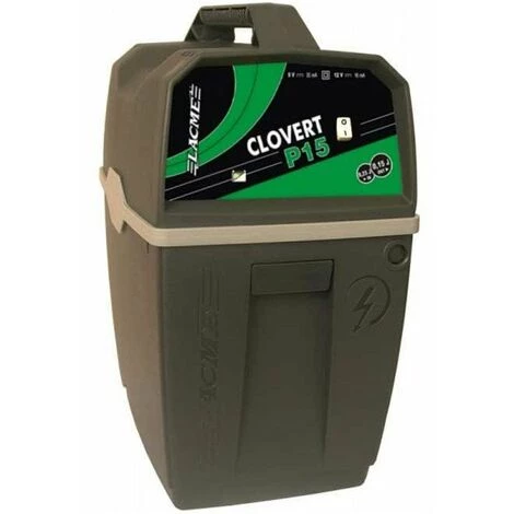 LACME Electrificateur Clovert P15, Pile 9v Ou Batterie 12v 1 LACME Electrificateur Clovert P15, Pile 9v Ou Batterie 12v
