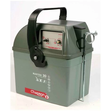 CHAPRON LEMENAGER Electrificateur De Cloture Sur Accumulateur Master 30 - CHAPRON 1 CHAPRON LEMENAGER Electrificateur De Cloture Sur Accumulateur Master 30 - CHAPRON