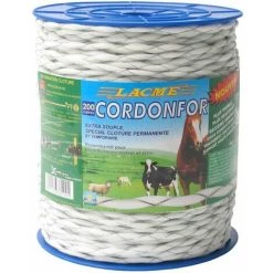 LACME Fil Cordonfor 200, ø5mm, 2 Conducteurs Acier Galva ø0,50mm