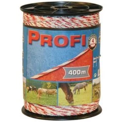 Kerbl Corde Pour Clôture électrique Profi PE 400 M 59512 - Blanc