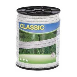 PEREL Ruban Classic 20mm Blanc 200m 4x0,2+2x0,3 Inox