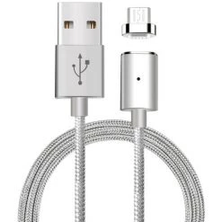 Câble De Données ELEGIANT Fil Magnétique Fil Tressé Micro Usb Plug Pros Line Pour Smartphone Android Jmax