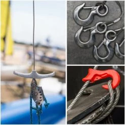 Seilwerk STANKE Câble D'Acier Galvanisé DIN Corde Foresti?re Corde De Levage Câble De Treuil 6x7+FC 2 Mm 1 M -Clôture électrique Soldes Boutique 53865511 4