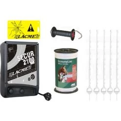 AGRIZONE Kit Clôture électrique Chevaux