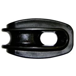 INSPROVET Ind_pousser Isolant Pour Fil D'angle, Noir, Avec Trou, Sac 25 Isolateurs