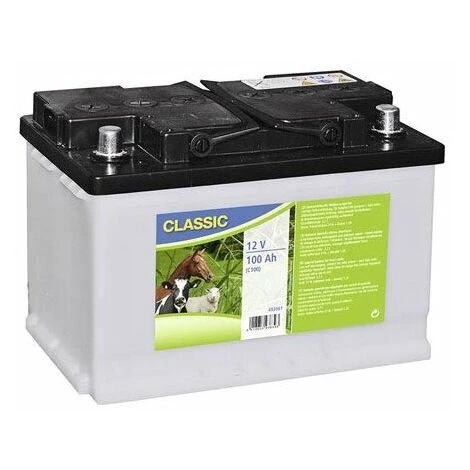 PEREL Batterie Clôture 12v 100ah à Décharge Lente ( C100 ) 1 PEREL Batterie Clôture 12v 100ah à Décharge Lente ( C100 )