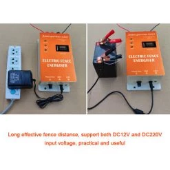 SUPERSELLER Impulsion De Puissance élevée D'électrificateur De Barrière D'animaux De Barrière électrique Réglable Pour La Ferme De Volaille - 5 Km D'affichage Numérique Type Prise EU 8 SUPERSELLER Impulsion De Puissance élevée D'électrificateur De Barrière D'animaux De Barrière électrique Réglable Pour La Ferme De Volaille - 5 Km D'affichage Numérique Type Prise EU -Clôture électrique Soldes Boutique 62874473 4