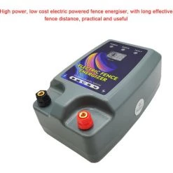 SUPERSELLER Clôture électrique Pour Bétail, Animaux, électrificateur De Clôture, Haute Puissance, 3 Modes D'alimentation Pour élevage De Volailles -Clôture électrique Soldes Boutique 62874510 4