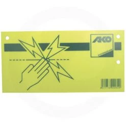 Panneau Danger Electricite Ako Jaune