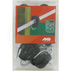 AKO Isolateurs Pour Ruban 20mm à Fixer Sur Piquet En Bois