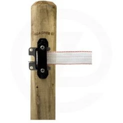 GALLAGHER Isolateur Coin Ruban TurboLine à Fixer Sur Piquet En Bois