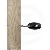 GALLAGHER Isolateur De Coin Noir Pour Piquet En Bois