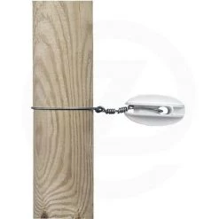 GALLAGHER Isolateur De Coin Blanc Pour Piquet En Bois