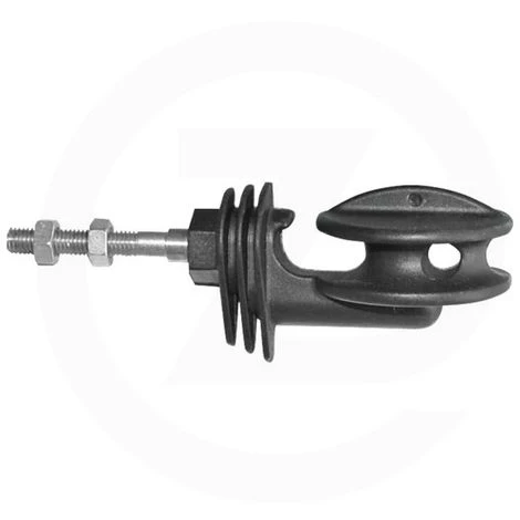 AKO Isolateur D'angle Super Pour Ruban à Fixer Sur Piquets Métallique 1 AKO Isolateur D'angle Super Pour Ruban à Fixer Sur Piquets Métallique