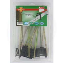 AKO Isolateurs Maxi Tape à Fixer Sur Piquet En Bois