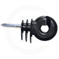 AKO Isolateurs Big Vis EDX Annulaire à Fixer Sur Piquet En Bois