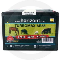 Batterie Sèche Turbomax AB 9V 55Ah - Horizont