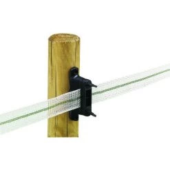 UKAL Isolateur à Clouer RBCH Par 25 à Fixer Sur Piquet En Bois