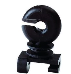 UKAL Isolateur Intermédiaire à Clips Par 25 Pour Piquet Ovales