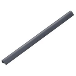 LangRay Quincaillerie Attaches De Bande De Clôture 100 Pcs PVC Anthracite