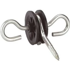 AKO AGRARTECHNIK Isolateur Double Ancrage (Lot De 10) Noir - Noir