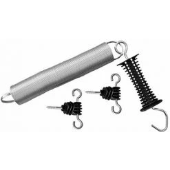 AKO AGRARTECHNIK Kit De Fermeture à Ressort Gris - Gris -Clôture électrique Soldes Boutique 8339183 3